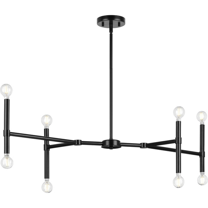 Arya Linear Chandelier-Linear/Island-Progress Lighting-Lighting Design Store