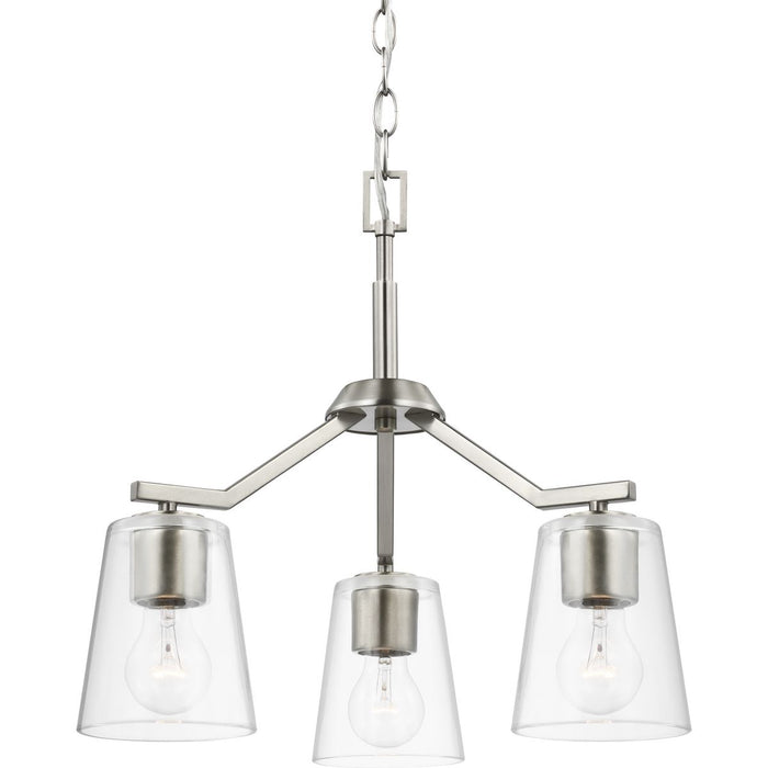 Vertex Chandelier Conv-Semi-Flush Mts.-Progress Lighting-Lighting Design Store