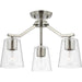 Vertex Chandelier Conv-Semi-Flush Mts.-Progress Lighting-Lighting Design Store