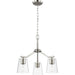 Vertex Chandelier Conv-Semi-Flush Mts.-Progress Lighting-Lighting Design Store