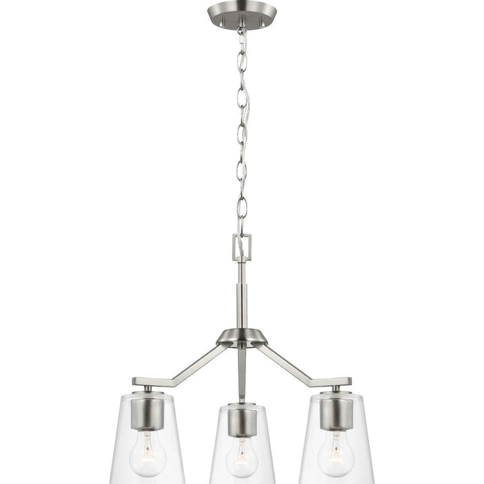 Vertex Chandelier Conv-Semi-Flush Mts.-Progress Lighting-Lighting Design Store