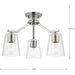 Vertex Chandelier Conv-Semi-Flush Mts.-Progress Lighting-Lighting Design Store