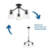 Vertex Chandelier Conv-Semi-Flush Mts.-Progress Lighting-Lighting Design Store