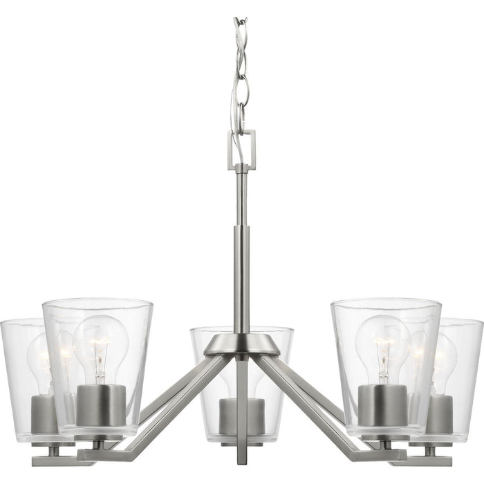 Vertex Chandelier-Mid. Chandeliers-Progress Lighting-Lighting Design Store