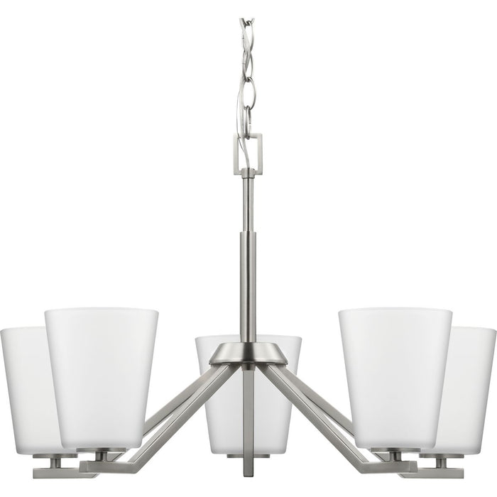 Vertex Chandelier-Mid. Chandeliers-Progress Lighting-Lighting Design Store