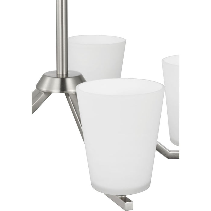 Vertex Chandelier-Mid. Chandeliers-Progress Lighting-Lighting Design Store