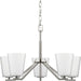 Vertex Chandelier-Mid. Chandeliers-Progress Lighting-Lighting Design Store