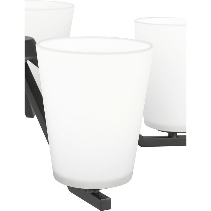 Vertex Chandelier-Mid. Chandeliers-Progress Lighting-Lighting Design Store