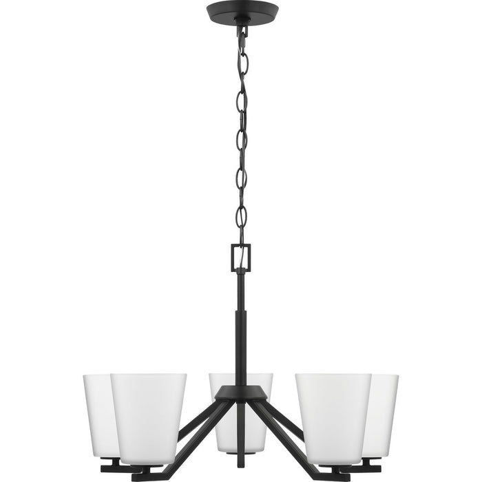 Vertex Chandelier-Mid. Chandeliers-Progress Lighting-Lighting Design Store