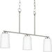 Adley Linear Chandelier-Linear/Island-Progress Lighting-Lighting Design Store