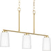 Adley Linear Chandelier-Linear/Island-Progress Lighting-Lighting Design Store