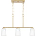 Adley Linear Chandelier-Linear/Island-Progress Lighting-Lighting Design Store