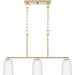 Adley Linear Chandelier-Linear/Island-Progress Lighting-Lighting Design Store