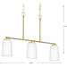 Adley Linear Chandelier-Linear/Island-Progress Lighting-Lighting Design Store