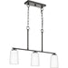 Adley Linear Chandelier-Linear/Island-Progress Lighting-Lighting Design Store