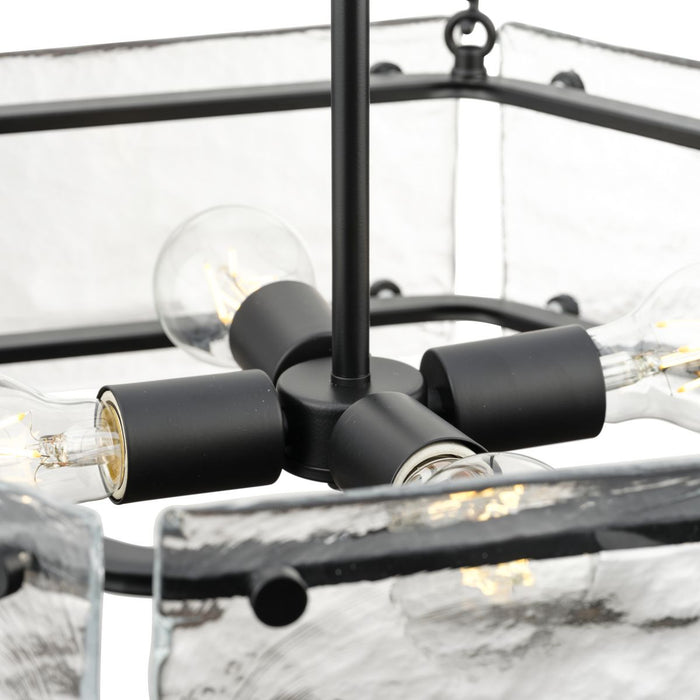 Rivera Four Light Chandelier-Mid. Chandeliers-Progress Lighting-Lighting Design Store