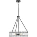 Rivera Four Light Chandelier-Mid. Chandeliers-Progress Lighting-Lighting Design Store