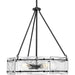 Rivera Four Light Chandelier-Mid. Chandeliers-Progress Lighting-Lighting Design Store