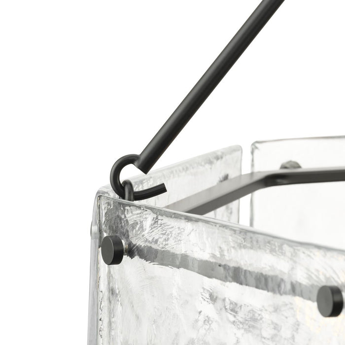 Rivera Six Light Chandelier-Mid. Chandeliers-Progress Lighting-Lighting Design Store