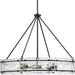Rivera Six Light Chandelier-Mid. Chandeliers-Progress Lighting-Lighting Design Store