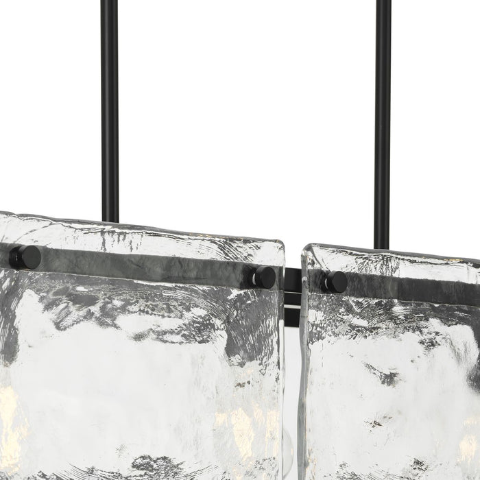 Rivera Five Light Island Pendant-Linear/Island-Progress Lighting-Lighting Design Store