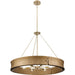 Lusail Six Light Chandelier-Mid. Chandeliers-Progress Lighting-Lighting Design Store
