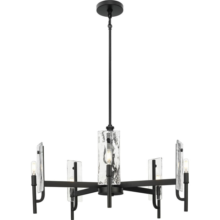 Rivera Five Light Chandelier-Mid. Chandeliers-Progress Lighting-Lighting Design Store