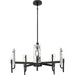 Rivera Five Light Chandelier-Mid. Chandeliers-Progress Lighting-Lighting Design Store