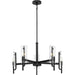 Rivera Five Light Chandelier-Mid. Chandeliers-Progress Lighting-Lighting Design Store
