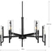 Rivera Five Light Chandelier-Mid. Chandeliers-Progress Lighting-Lighting Design Store