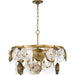 Loretta Six Light Chandelier-Mid. Chandeliers-Progress Lighting-Lighting Design Store