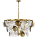 Loretta Nine Light Chandelier-Mid. Chandeliers-Progress Lighting-Lighting Design Store