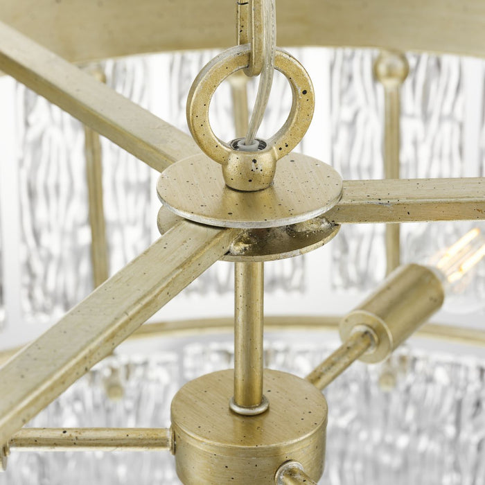 Chevall Six Light Chandelier-Mid. Chandeliers-Progress Lighting-Lighting Design Store