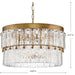 Chevall Six Light Chandelier-Mid. Chandeliers-Progress Lighting-Lighting Design Store