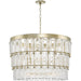 Chevall Nine Light Chandelier-Mid. Chandeliers-Progress Lighting-Lighting Design Store