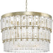 Chevall Nine Light Chandelier-Mid. Chandeliers-Progress Lighting-Lighting Design Store