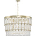 Chevall Nine Light Chandelier-Mid. Chandeliers-Progress Lighting-Lighting Design Store