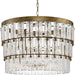 Chevall Nine Light Chandelier-Mid. Chandeliers-Progress Lighting-Lighting Design Store