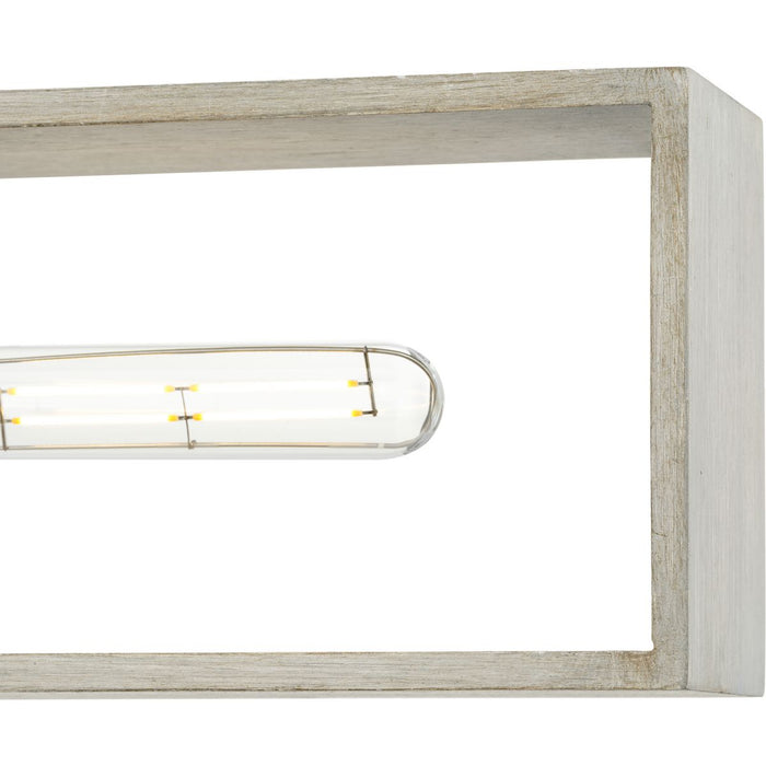 Boundary Four Light Chandelier-Linear/Island-Progress Lighting-Lighting Design Store