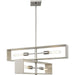 Boundary Four Light Chandelier-Linear/Island-Progress Lighting-Lighting Design Store