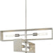 Boundary Four Light Chandelier-Linear/Island-Progress Lighting-Lighting Design Store