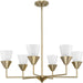 Pinellas Six Light Chandelier-Mid. Chandeliers-Progress Lighting-Lighting Design Store