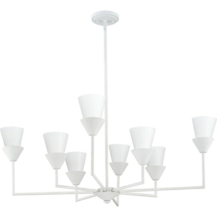 Pinellas Eight Light Chandelier-Large Chandeliers-Progress Lighting-Lighting Design Store
