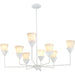 Pinellas Eight Light Chandelier-Large Chandeliers-Progress Lighting-Lighting Design Store