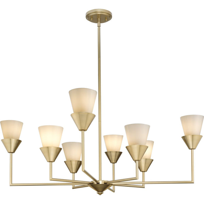 Pinellas Eight Light Chandelier-Large Chandeliers-Progress Lighting-Lighting Design Store