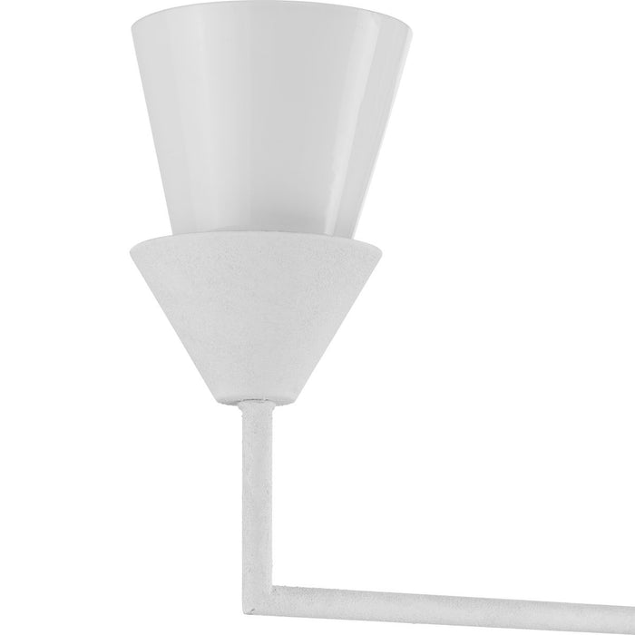 Pinellas Six Light Island Pendant-Linear/Island-Progress Lighting-Lighting Design Store