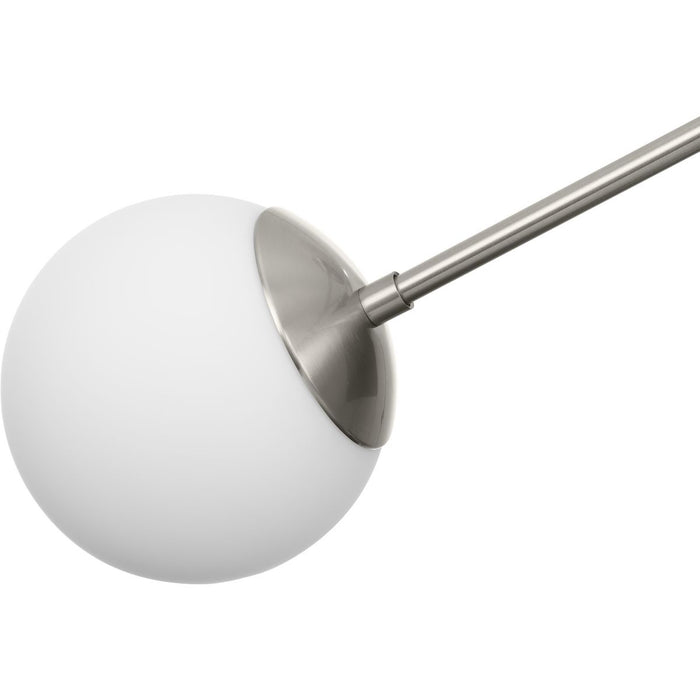 Haas Six Light Chandelier-Linear/Island-Progress Lighting-Lighting Design Store