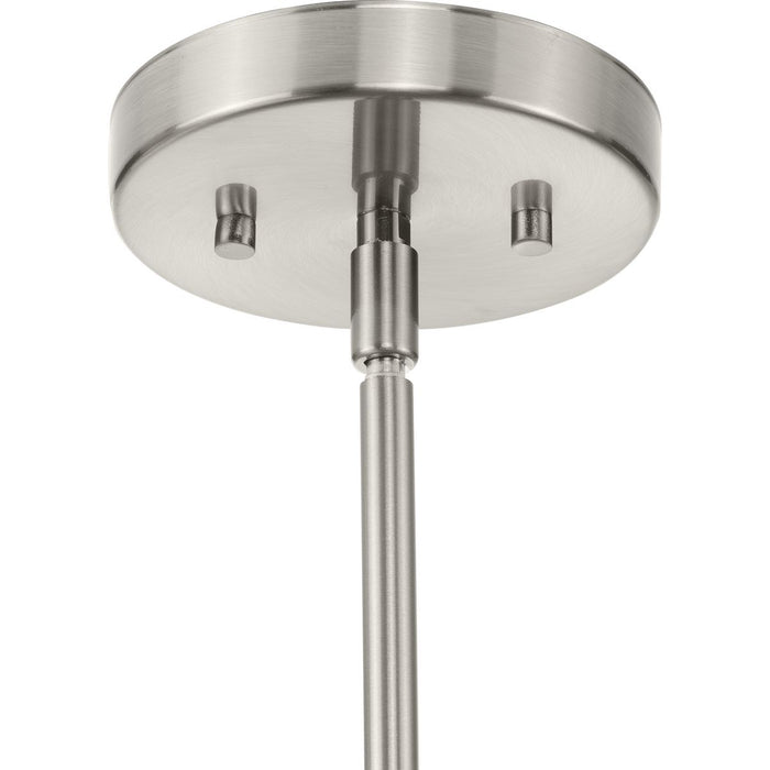 Haas Six Light Chandelier-Linear/Island-Progress Lighting-Lighting Design Store