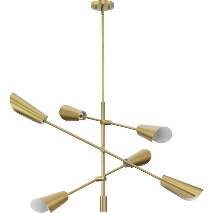 Cornett Six Light Chandelier-Large Chandeliers-Progress Lighting-Lighting Design Store