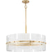 Seville Six Light Chandelier-Mid. Chandeliers-Progress Lighting-Lighting Design Store